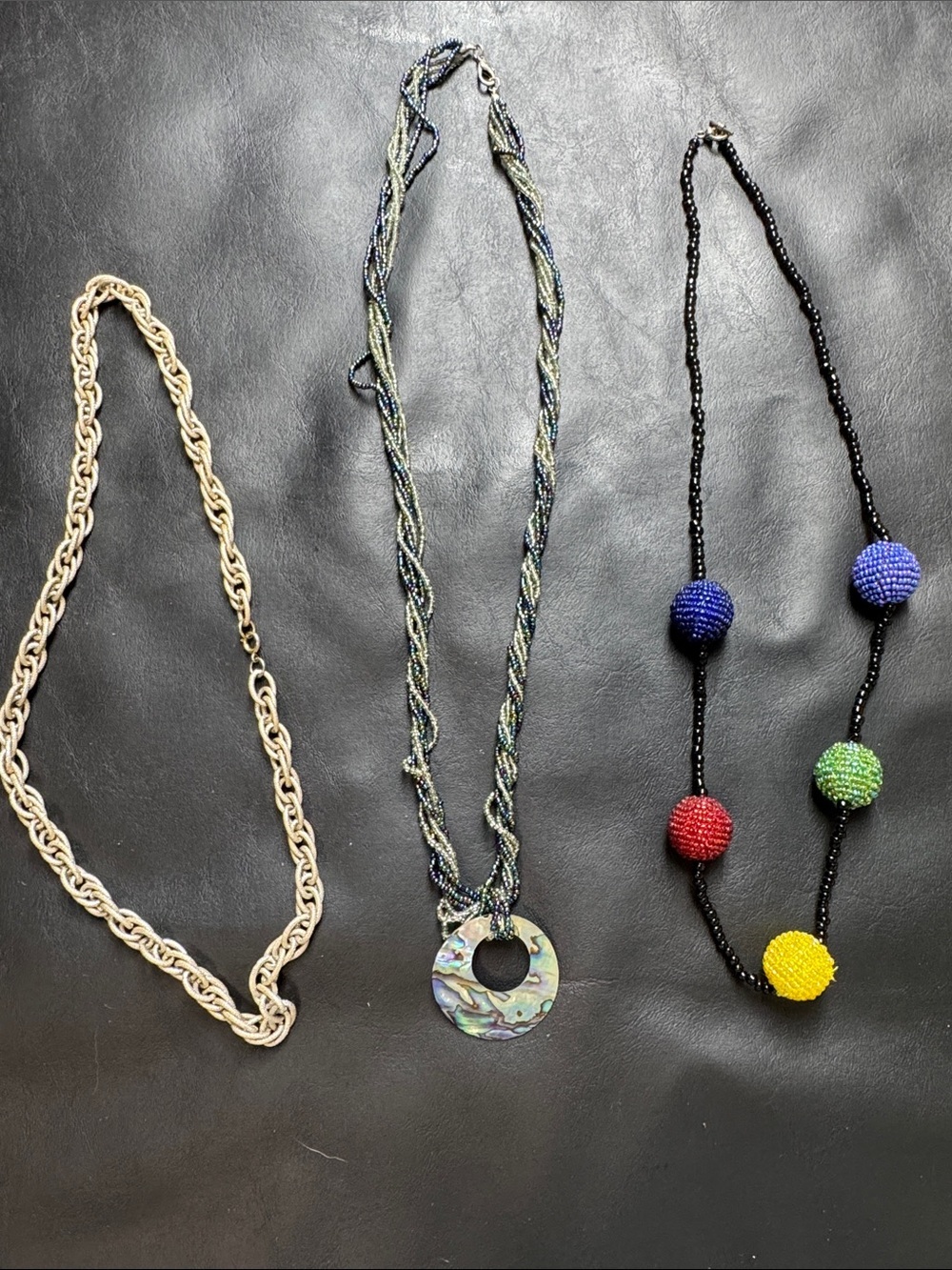 Multicolor Beaded Ball Necklace - Women Jewelry Necklaces